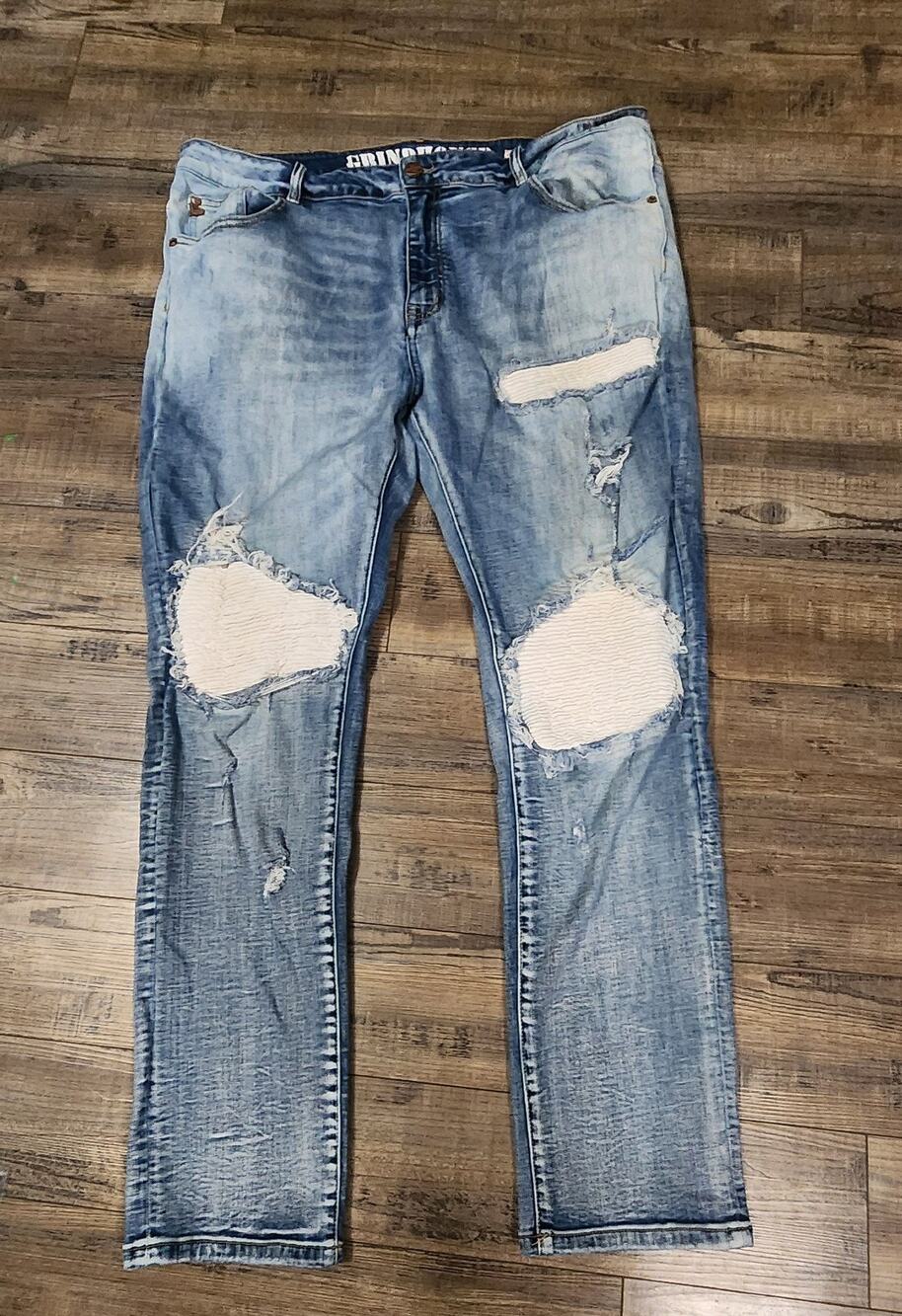 The Grindhouse Denim Mens Jeans grunge Pre-owned 42 2169